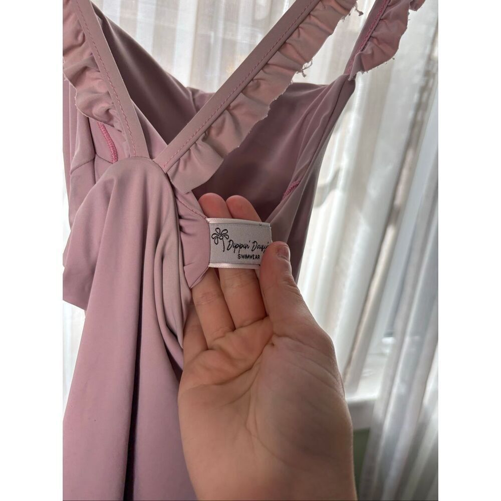Dippin Daisies Pink One Piece Swimsuit - Picture 3 of 6